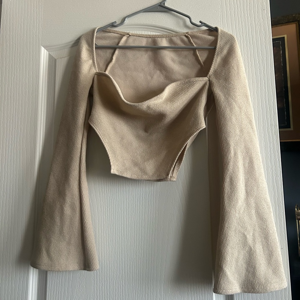 SHEIN top, tan color, size medium